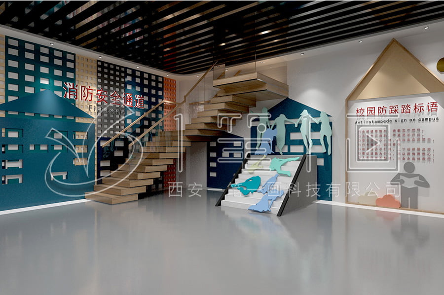 政法委法治教育基地效果圖